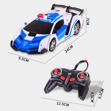 Load image into Gallery viewer, 1023 4 Channels Remotely Deformed Car Police Model Car Toy Car
