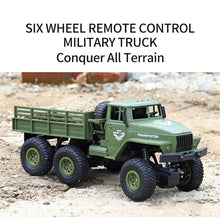 Load image into Gallery viewer, JJR/C 1:18 2.4Ghz 4 Channel Remote Control Dongfeng 7 Six-wheeled Armor Truck Vehicle Toy, Dongfeng 7 (Yellow)