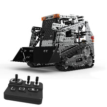 Load image into Gallery viewer, MoFun SW(RC)-008 2.4G Wireless Remote Control 10-channel Caterpillar Forklift Children DIY Stainless Steel Assembled Toy, SW(RC)-008