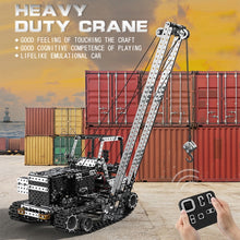 Load image into Gallery viewer, MoFun SW(RC)-010 2.4G Wireless Remote Control 10-channel Side Crane Children DIY Stainless Steel Assembled Toy, SW(RC)-010