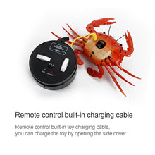 Load image into Gallery viewer, 9995 Infrared Sensor Remote Control Simulated Crab Creative Children Electric Tricky Toy Model