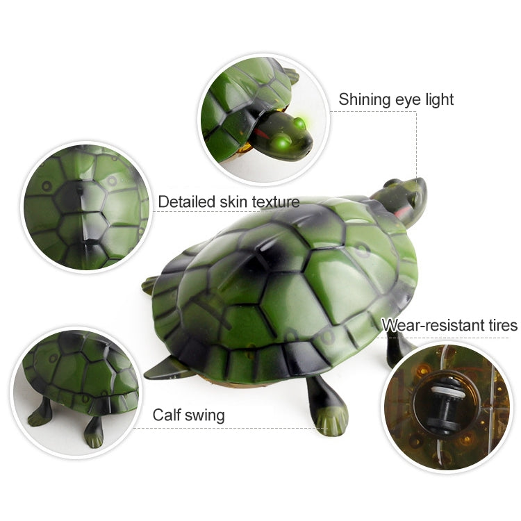 9993 Infrared Sensor Remote Control Simulated Tortoise Creative Children Electric Tricky Toy Model