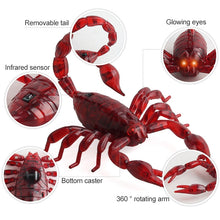 Load image into Gallery viewer, 9992 Infrared Sensor Remote Control Simulated Scorpion Creative Children Electric Tricky Toy Model
