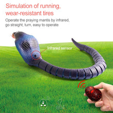 Load image into Gallery viewer, 8808B Infrared Sensor Remote Control Simulated Cobra Creative Children Electric Tricky Toy Model