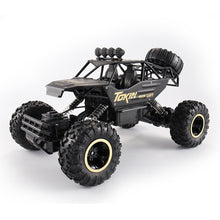 Load image into Gallery viewer, HD6026 1:12 Large Alloy Climbing Car Mountain Cross-country Four-wheel Drive Remote Control Car Toy, Size: 37cm, HD6026 1:12(Black), 6255 2.4GHz 1:16(Green), HD6026 1:12(Gold), HD6026 1:12(Red), HD6026 1:12(Silver)