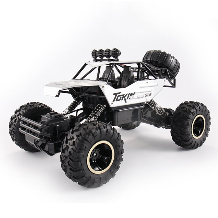 HD6026 1:12 Large Alloy Climbing Car Mountain Cross-country Four-wheel Drive Remote Control Car Toy, Size: 37cm, HD6026 1:12(Gold), HD6026 1:12(Red), HD6026 1:12(Silver), HD6026 1:12(Black), 6255 2.4GHz 1:16(Green)