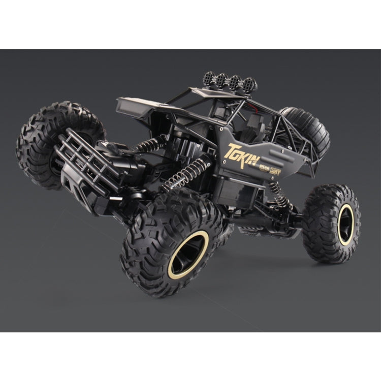 HD6026 1:12 Large Alloy Climbing Car Mountain Cross-country Four-wheel Drive Remote Control Car Toy, Size: 37cm, HD6026 1:12(Gold), HD6026 1:12(Red), HD6026 1:12(Silver), HD6026 1:12(Black), 6255 2.4GHz 1:16(Green)