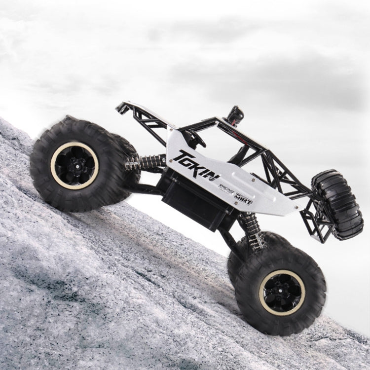 HD6026 1:12 Large Alloy Climbing Car Mountain Cross-country Four-wheel Drive Remote Control Car Toy, Size: 37cm, HD6026 1:12(Gold), HD6026 1:12(Red), HD6026 1:12(Silver), HD6026 1:12(Black), 6255 2.4GHz 1:16(Green)