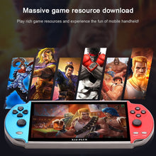 Load image into Gallery viewer, Powkiddy X12 Plus Retro Classic Games Handheld Game Console with 7 inch HD Screen &amp; 16GB Memory, Support MP4 / E-book, X12 Plus