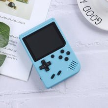 Load image into Gallery viewer, MK800 3.0 inch Macaron Mini Retro Classic Handheld Game Console for Kids Built-in 800 Games, Support AV Output, MK800 / Pink, MK800 / Green, MK800 / Grey, MK800 / Blue, MK800 / Yellow