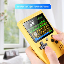 Load image into Gallery viewer, MK800 3.0 inch Macaron Mini Retro Classic Handheld Game Console for Kids Built-in 800 Games, Support AV Output, MK800 / Pink, MK800 / Green, MK800 / Grey, MK800 / Blue, MK800 / Yellow