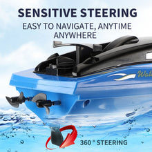 Load image into Gallery viewer, 2.4G Children Rc Boat Remote Control Toy, YDJ-B801(Black), YDJ-B801(Blue)