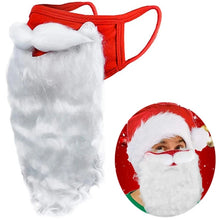 Load image into Gallery viewer, Santa Claus Beard Dustproof Cotton Mask Christmas Funny Dress Up Ornaments, Cotton Mask