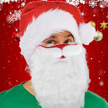 Load image into Gallery viewer, Santa Claus Beard Dustproof Cotton Mask Christmas Funny Dress Up Ornaments, Cotton Mask