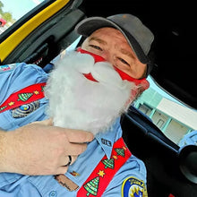 Load image into Gallery viewer, Santa Claus Beard Dustproof Cotton Mask Christmas Funny Dress Up Ornaments, Cotton Mask