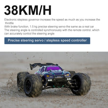 Load image into Gallery viewer, SCY-16101 2.4G 1:16 Electric 4WD RC Monster Truck Coupe Car Toy, SCY-16101 / Blue, SCY-16101 / Purple