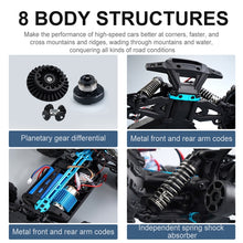 Load image into Gallery viewer, SCY-16102 2.4G 1:16 Electric 4WD RC Monster Pickup Truck Car Toy, SCY-16102 / Green, SCY-16102 / Red