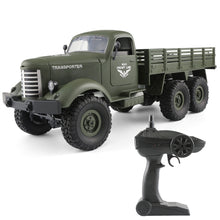 Load image into Gallery viewer, JJR/C Q60 Transporter-1 Full Body 1:16 Mini 2.4GHz RC 6WD Tracked Off-Road Military Truck Car Toy, Q60