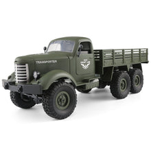 Load image into Gallery viewer, JJR/C Q60 Transporter-1 Full Body 1:16 Mini 2.4GHz RC 6WD Tracked Off-Road Military Truck Car Toy, Q60