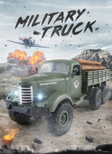 Load image into Gallery viewer, JJR/C Q60 Transporter-1 Full Body 1:16 Mini 2.4GHz RC 6WD Tracked Off-Road Military Truck Car Toy, Q60