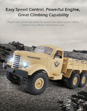 Load image into Gallery viewer, JJR/C Q60 Transporter-1 Full Body 1:16 Mini 2.4GHz RC 6WD Tracked Off-Road Military Truck Car Toy, Q60