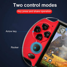 Load image into Gallery viewer, X7 Plus Retro Classic Games Handheld Game Console with 5.1 inch HD Screen &amp; 8G Memory, Support MP4 / ebook, X7 Plus (Yellow + Red), X7 Plus (Yellow), X7 Plus (Blue + Red), X7 Plus (Blue), X7 Plus (Red)