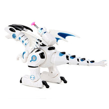 Load image into Gallery viewer, Electric Mechanical Fighting Dinosaur Children Dinosaur Model Toy, Support Walking &amp; Lighting &amp; Sound &amp; Launch Soft Bullet