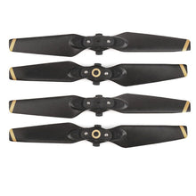 Load image into Gallery viewer, 2 Pairs 4730F Foldable Quick-Release CW / CCW Propellers for DJI Spark, For DJI Spark Gold