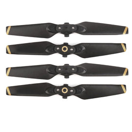 2 Pairs 4730F Foldable Quick-Release CW / CCW Propellers for DJI Spark, For DJI Spark Gold