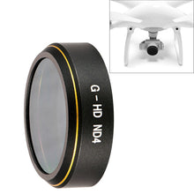 Load image into Gallery viewer, HD Drone Grey ND Lens Filter for DJI Phantom 4 Pro, ND2, ND4, ND8, ND16, ND32