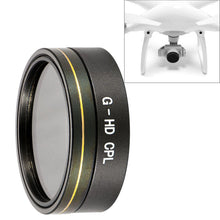 Load image into Gallery viewer, HD Drone CPL Lens Filter for DJI Phantom 4 Pro, CPL