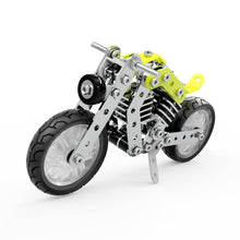 Load image into Gallery viewer, MoFun SW-002 158 PCS DIY Stainless Steel Halley Motorcycle Assembling Blocks