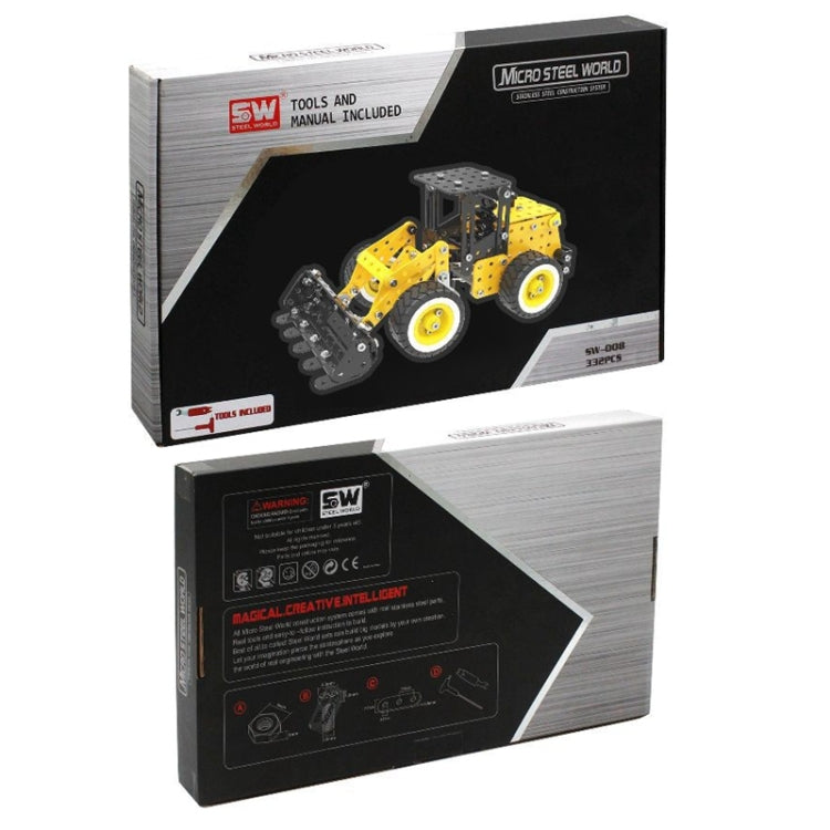 MoFun SW-008 332 PCS DIY Stainless Steel Car Loader Assembling Blocks