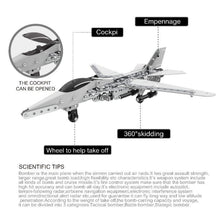 Load image into Gallery viewer, MoFun SW-022 DIY Stainless Steel Bombing Plane Assembling Blocks