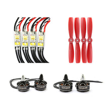 Load image into Gallery viewer, Flycolor Raptor Series Power Set, Includes 4 PCS 20A Speed Controllers + 4 PCS 2300KV Motors + 4 PCS 5045 Propellers, 2300KV