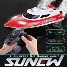 Load image into Gallery viewer, HongXunJie HJ806 2.4Ghz Water Cooling High Speed Racing Boats with Remote Controller, Auto Flip Function, 200m Control Distance