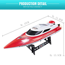 Load image into Gallery viewer, HongXunJie HJ806 2.4Ghz Water Cooling High Speed Racing Boats with Remote Controller, Auto Flip Function, 200m Control Distance
