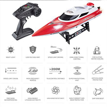 Load image into Gallery viewer, HongXunJie HJ806 2.4Ghz Water Cooling High Speed Racing Boats with Remote Controller, Auto Flip Function, 200m Control Distance