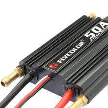Load image into Gallery viewer, Flycolor Flymoster Series 50A 2-6S Waterproof Electronic Speed Controller for RC Boat, 50A 2-6S
