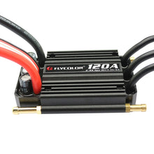Load image into Gallery viewer, Flycolor Flymoster Series 120A 2-6S Waterproof Electronic Speed Controller for RC Boat, 120A 2-6S