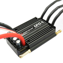Load image into Gallery viewer, Flycolor Flymoster Series 120A 2-6S Waterproof Electronic Speed Controller for RC Boat, 120A 2-6S