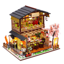 Load image into Gallery viewer, Creative DIY Assembled Model House Japanese Sushi Restaurant Birthday Gift