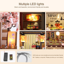 Load image into Gallery viewer, Creative DIY Assembled Model House Japanese Sushi Restaurant Birthday Gift
