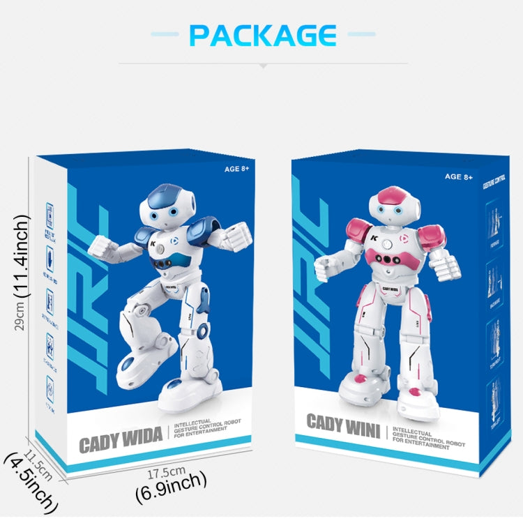JJR/C R2 CADY WIDA RC Robot Gesture Sensor Dancing Intelligent Program Toy Gift for Children Kids Entertainment with Remote Control