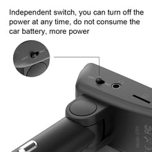 Load image into Gallery viewer, ER9 2 in 1 Hands-Free Calling Car Kit Wireless Bluetooth Headset Dual USB Charger FM Transmitter MP3 Music Player, ER9