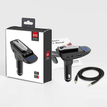 Load image into Gallery viewer, ER9 2 in 1 Hands-Free Calling Car Kit Wireless Bluetooth Headset Dual USB Charger FM Transmitter MP3 Music Player, ER9