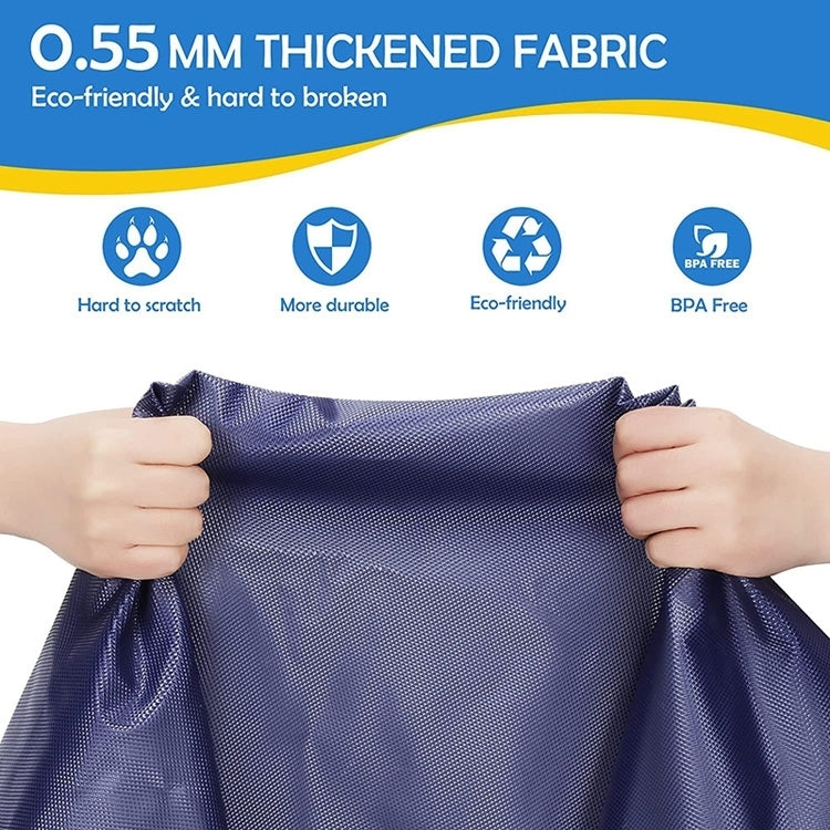 PVC Sprinkler Splash Mat for Kids Outdoor Lawn Water Fun, Diameter: 100CM