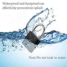 Load image into Gallery viewer, Stainless Steel Automatic Intelligent Fingerprint Padlock Electronic Lock, 10 Fingerprint Edition