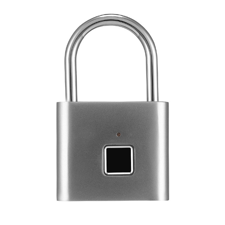 Stainless Steel Automatic Intelligent Fingerprint Padlock Electronic Lock, 10 Fingerprint Edition