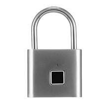 Load image into Gallery viewer, Stainless Steel Automatic Intelligent Fingerprint Padlock Electronic Lock, 10 Fingerprint Edition